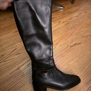 Aquatalia Black Over the Knee Boots